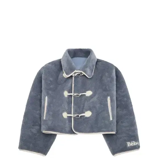 (새상품)누아르나인 Bebe Shearing Jacket_Blue