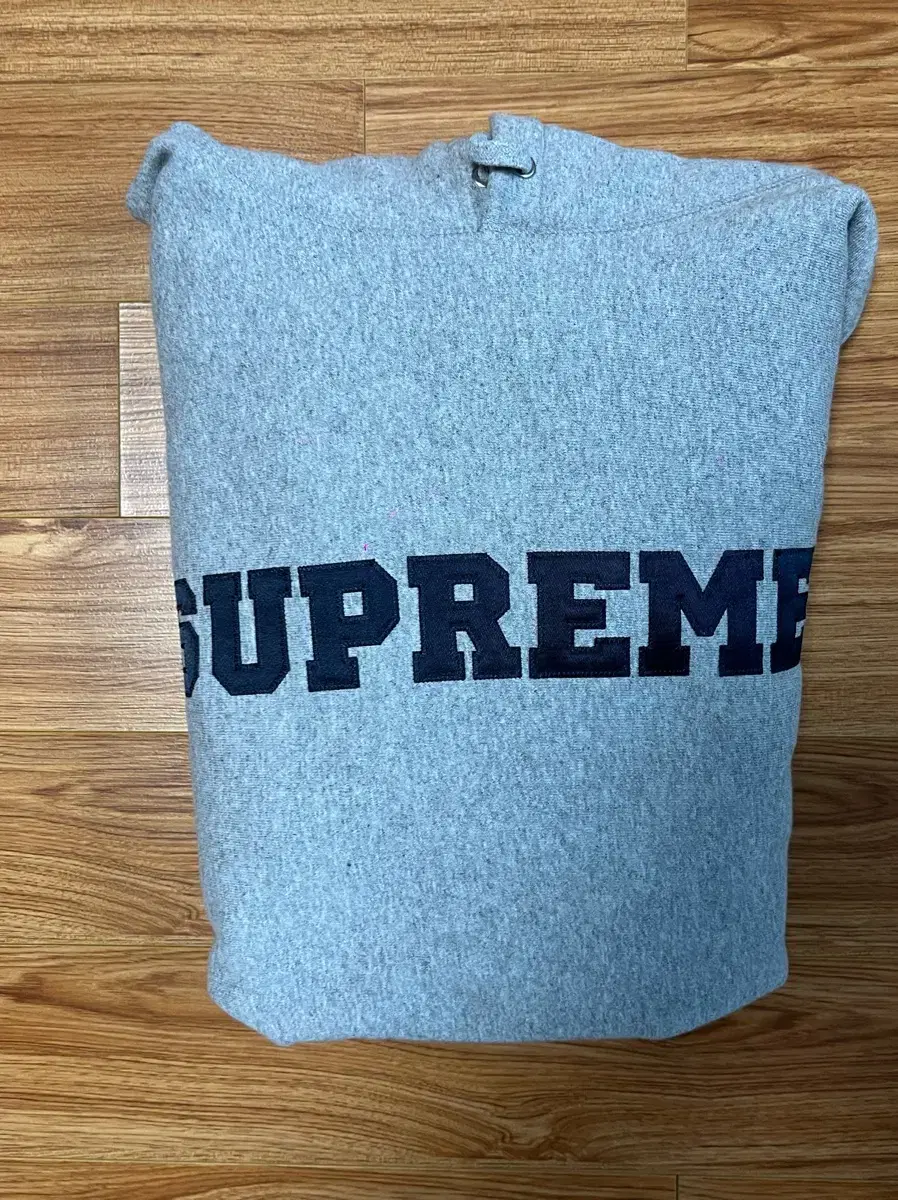 Supreme College Eight Gray Hoodie Xl