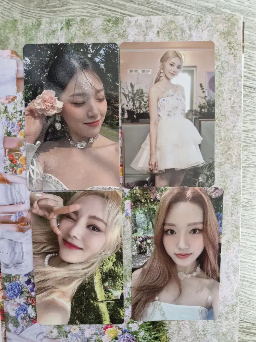 Girl of the Month Flipdat album sells both photocards and pre-order benefit.