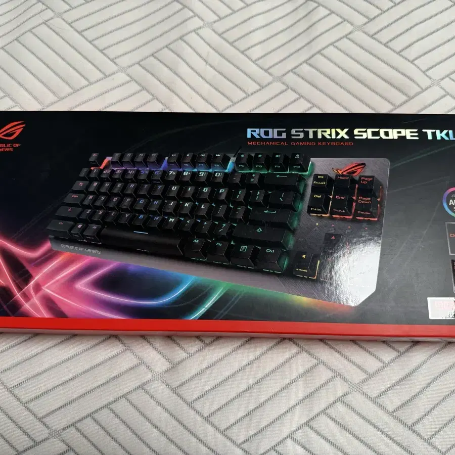 asus rog strix scope tkl 갈축(윤활)