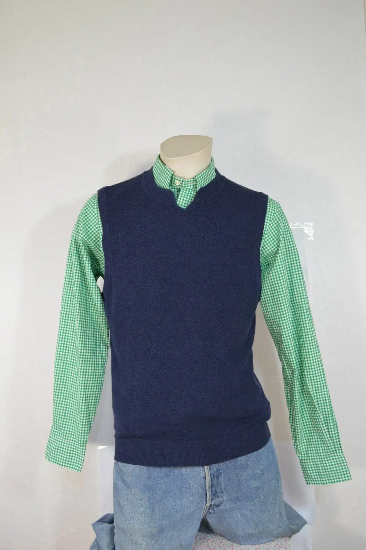 OLZEN/men/knit/vest/about 95-100