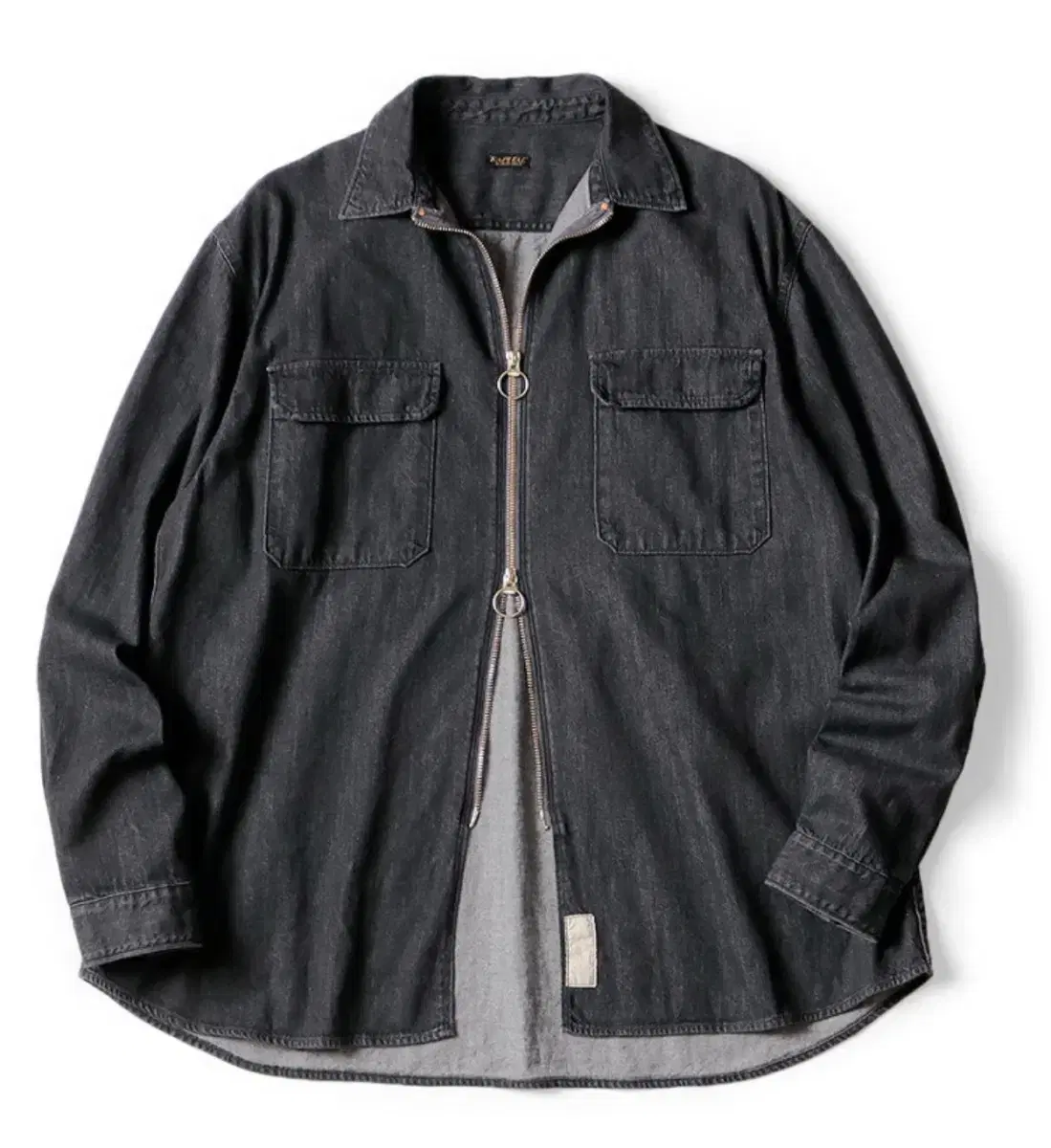 [3] Capital 8oz Black Keena Denim Drizzler Work Shirt