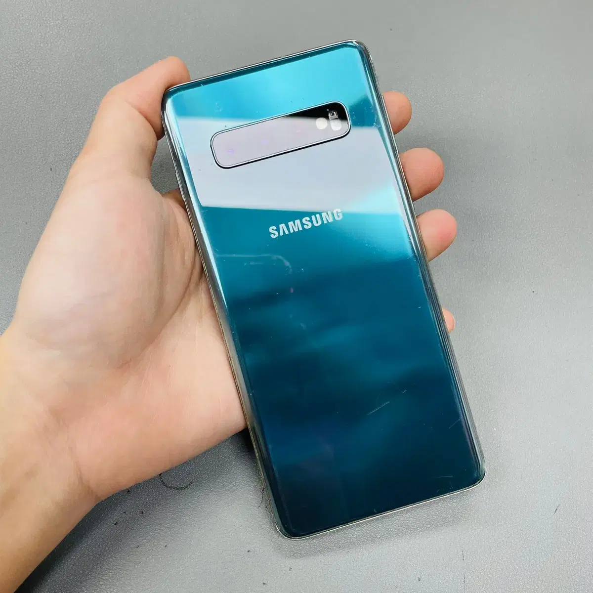 갤럭시 S10 그린 128GB U+ 무잔상깨끗한기기초특가판매