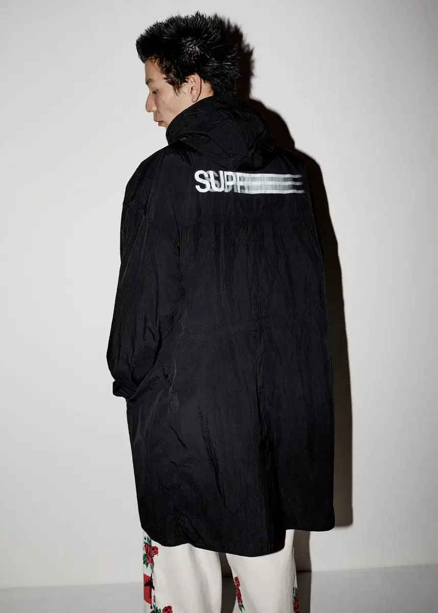 [XL] Supreme Motion Logo Lightweight Parka Black