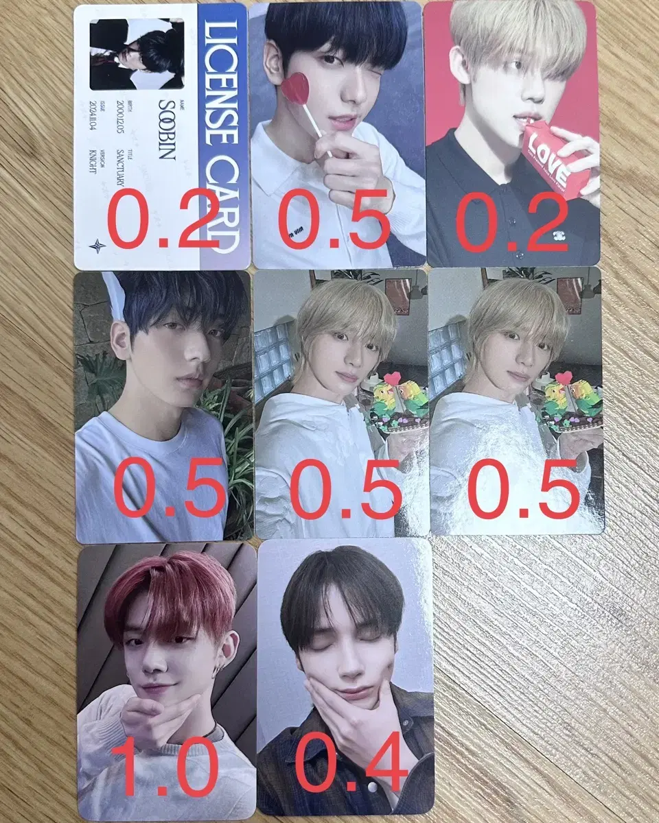 Tuvatu Deamu Dearest My Mews 1st photocard unreleased photocard video call event txt ld