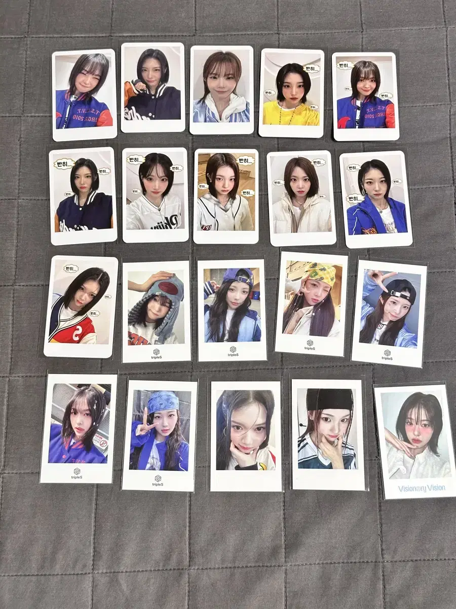 Triples pre-order benefit photocard unreleased photocard