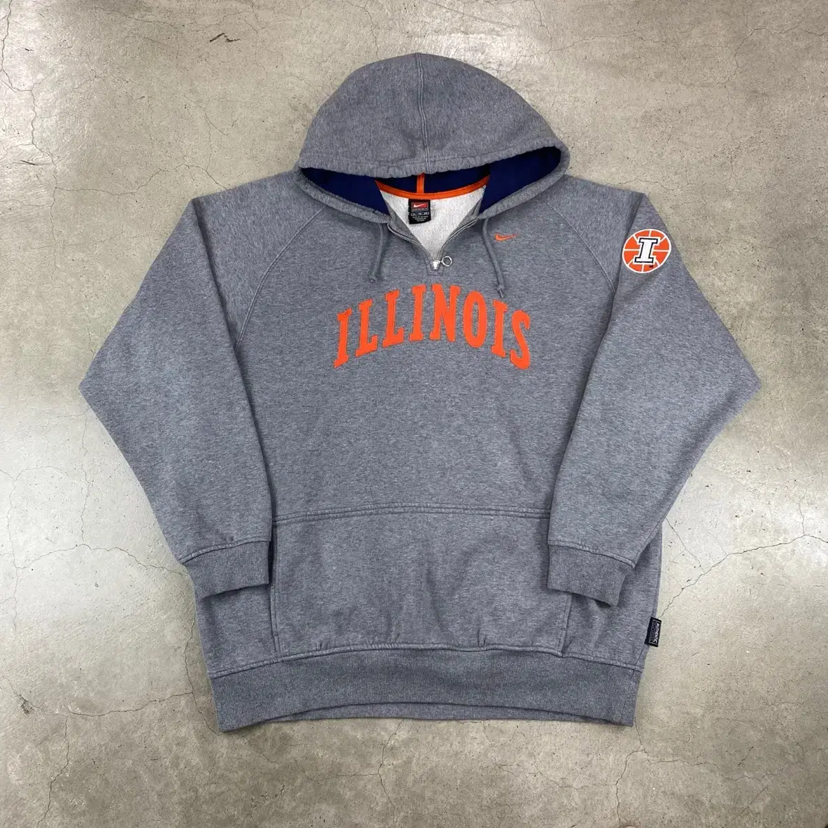 00s Nike Illinois College Hoodie (108)