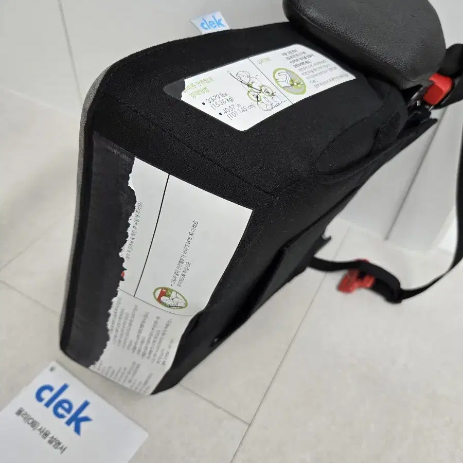 클렉올리 부스터 카시트(isofix)ㅡ부산 직거래만