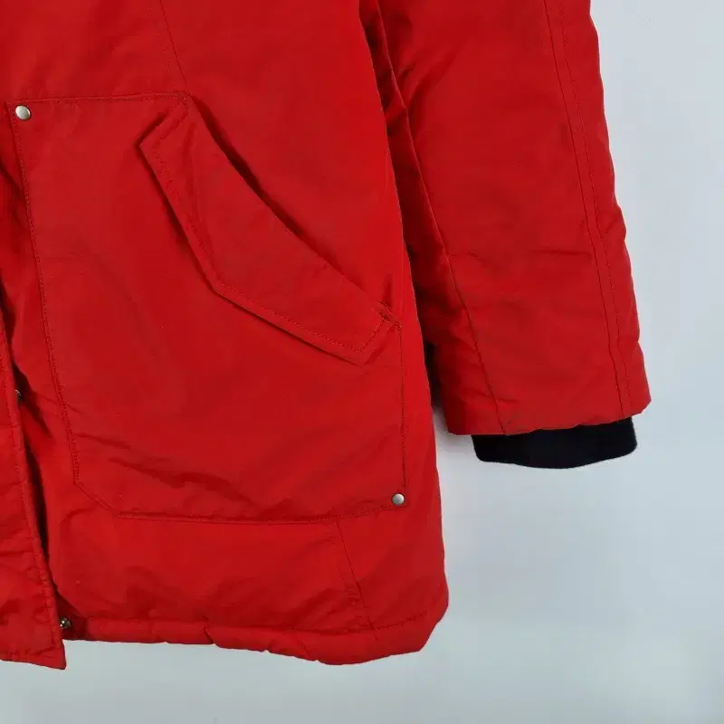 E7467 HELLY HANSEN 여95 오리털 라쿤 점퍼/더크