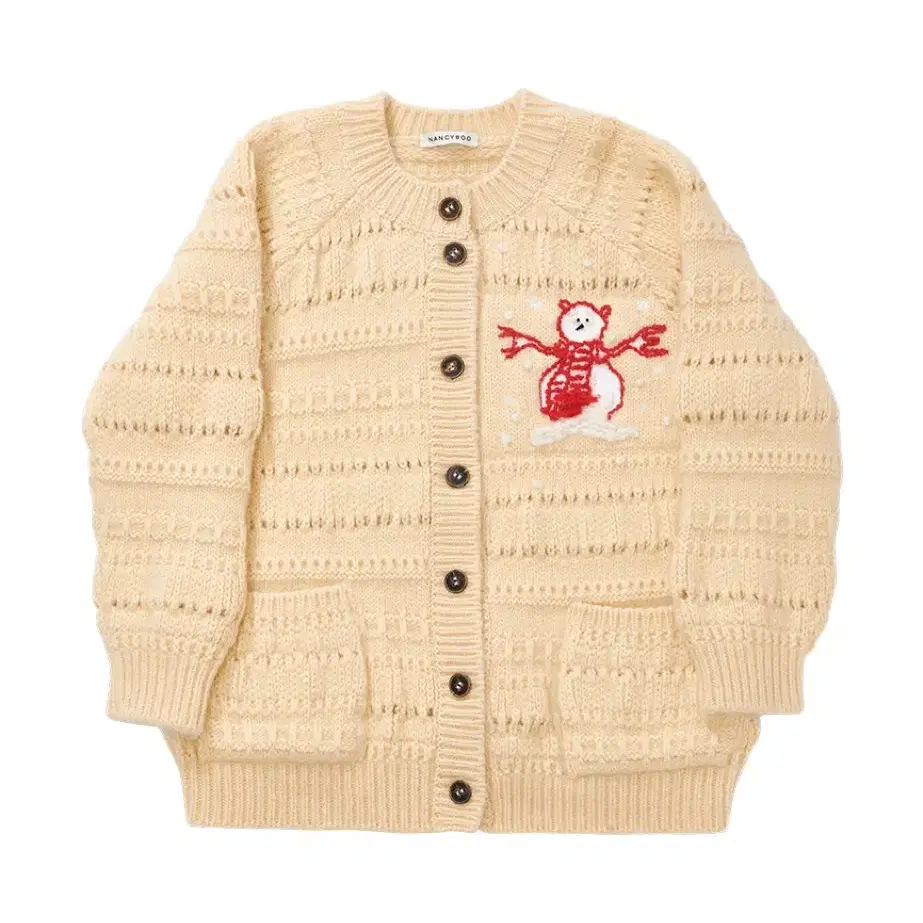 낸시부 nancyboo Bonhomme Knitted Cardigan