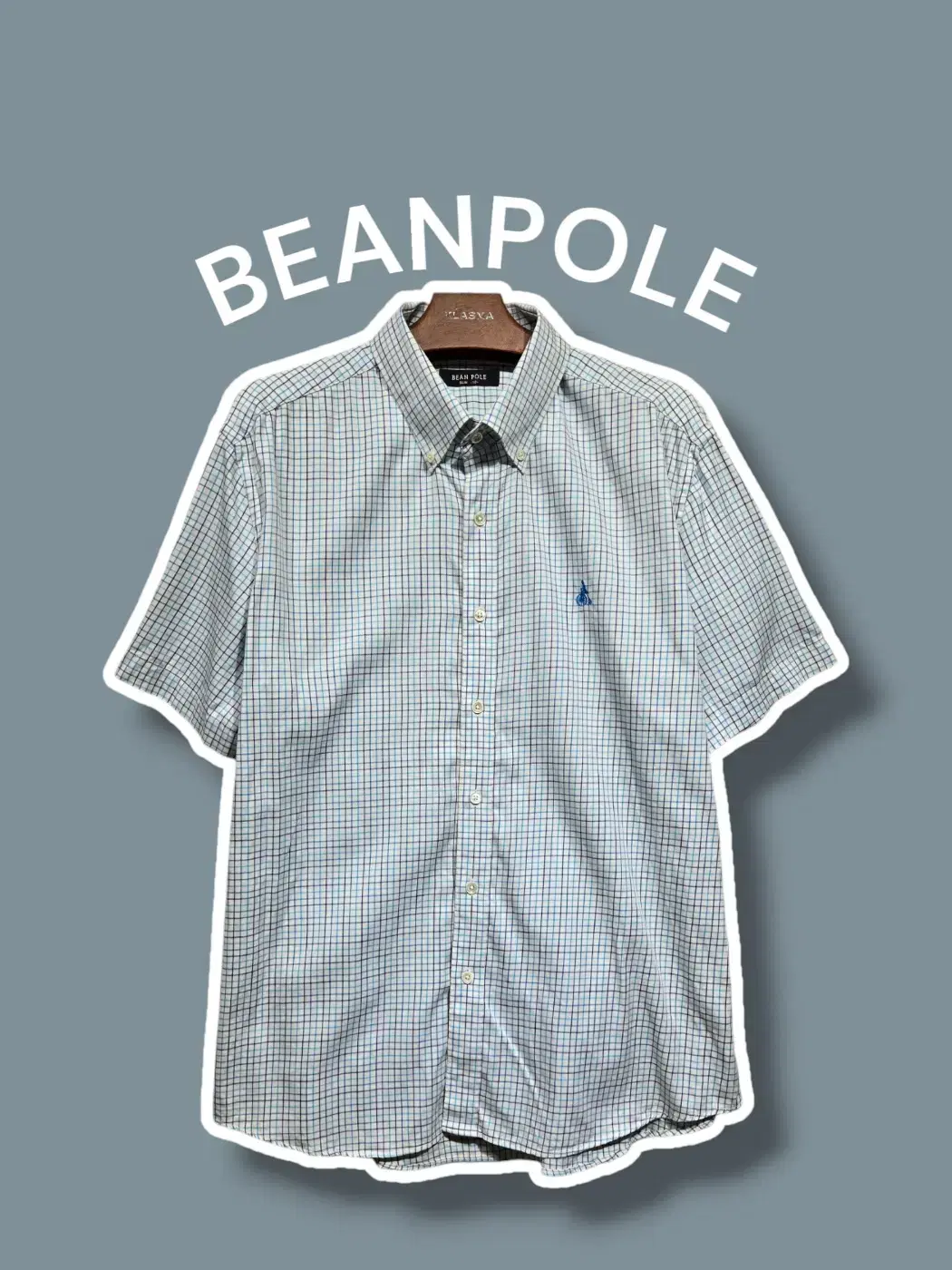 110/ Vinpol Slim Fit Check Short Sleeve Shirt /1029