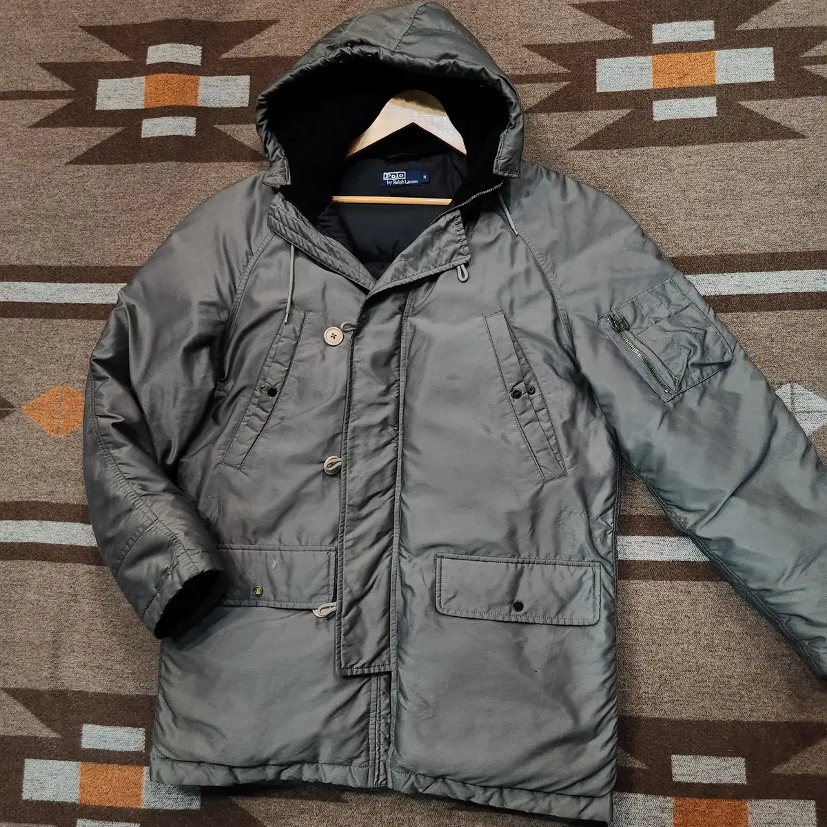 Polarfleece duck down N3B padded parka M-L