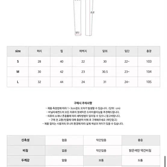 생지 데님 스티치 하이웨스트 부츠컷 팬츠