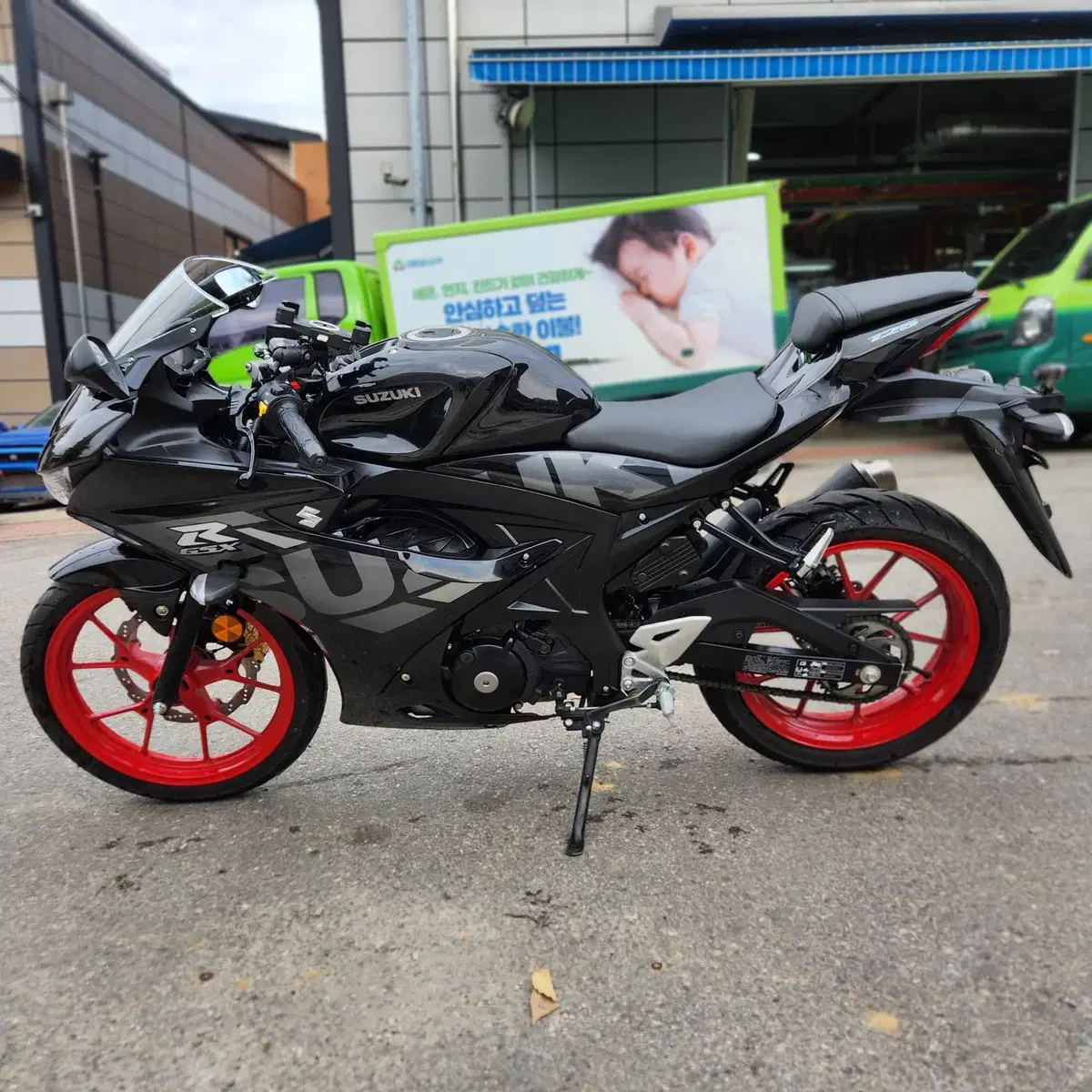 gsx-r125 24년형 5천키로 2채널블박 점검완료,신차급,전국최저가