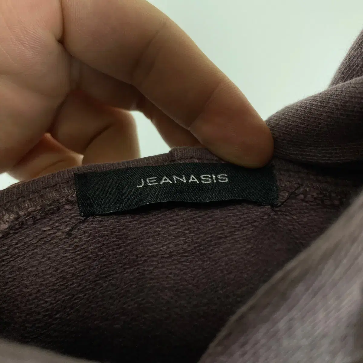 빈티지 JEANASIS 루즈핏 워싱 후드티