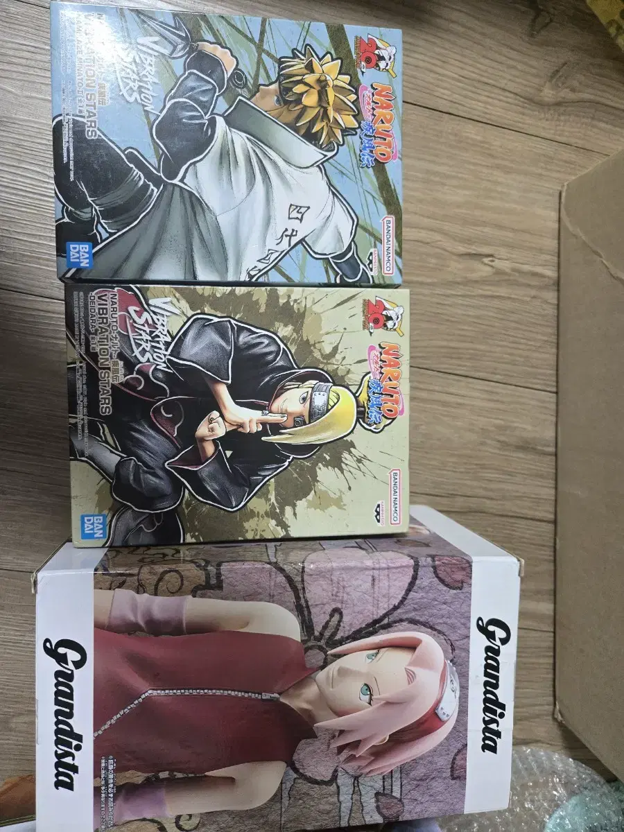 Naruto Figures Minato+Deidara+Sakura