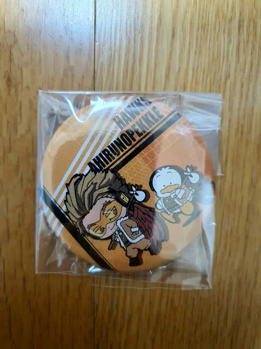 Hiroaka Hawks Sanrio Collaboration Can Badge