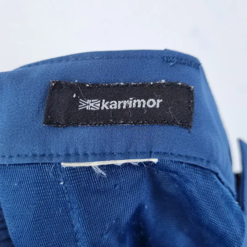 E7495 KARRIMOR 남36인치 블루 핀턱 팬츠/더크