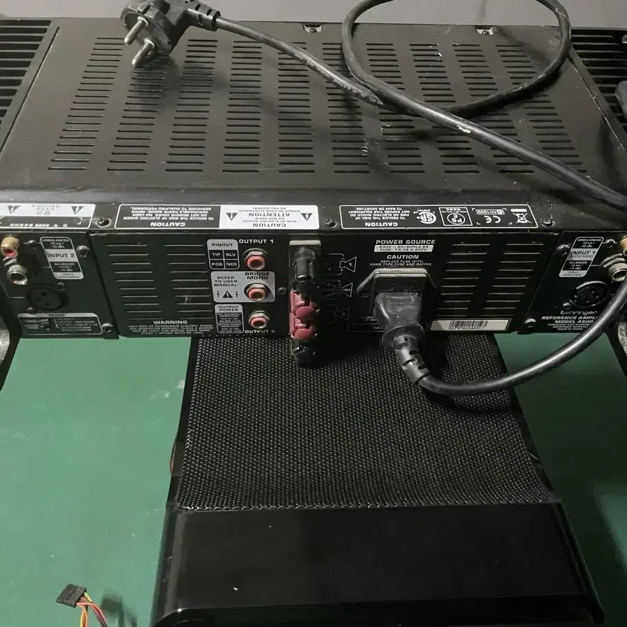 파워 앰프  베링거 A500 중고 600W