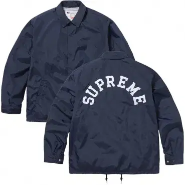 Genuine L Supreme Champion Coach Jacket Navy 24SS Supreme Jacket Large