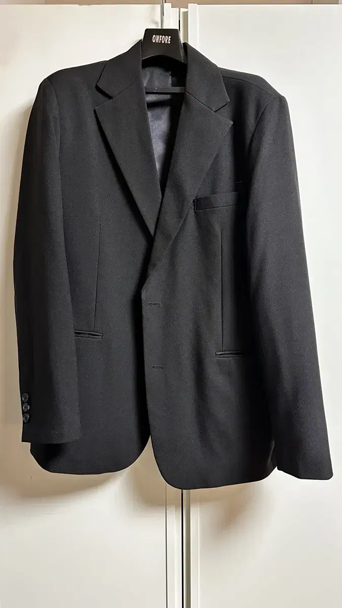 Suare Basic Blazer - Black XL