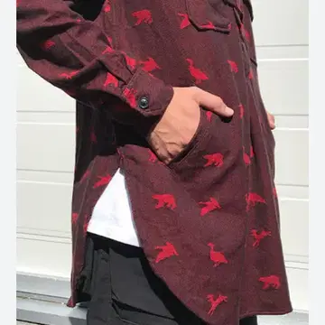 トップス ENGINEERED GARMENTS BIRD SHOOTER SHIRT S Engineered Garments Bird Shooter Shirt Pullover Size S