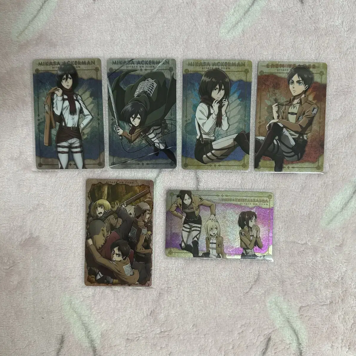 Attack on Titan Attack on Titan Eren Mikasa Armin Jean Yumir Historia Metal Kard