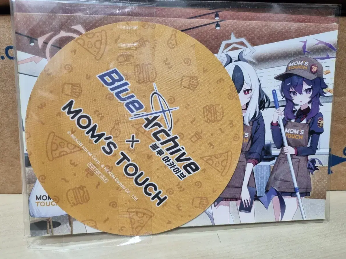 Bloo Archives Mamstuchi Excitement Center postcard + Coaster Official Goods