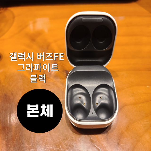 갤럭시 버즈FE 본체 케이스 그라파이트 블랙 SM-R400