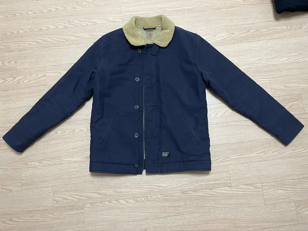 Calhart WIP Work Jacket Jumper Vintage Navy