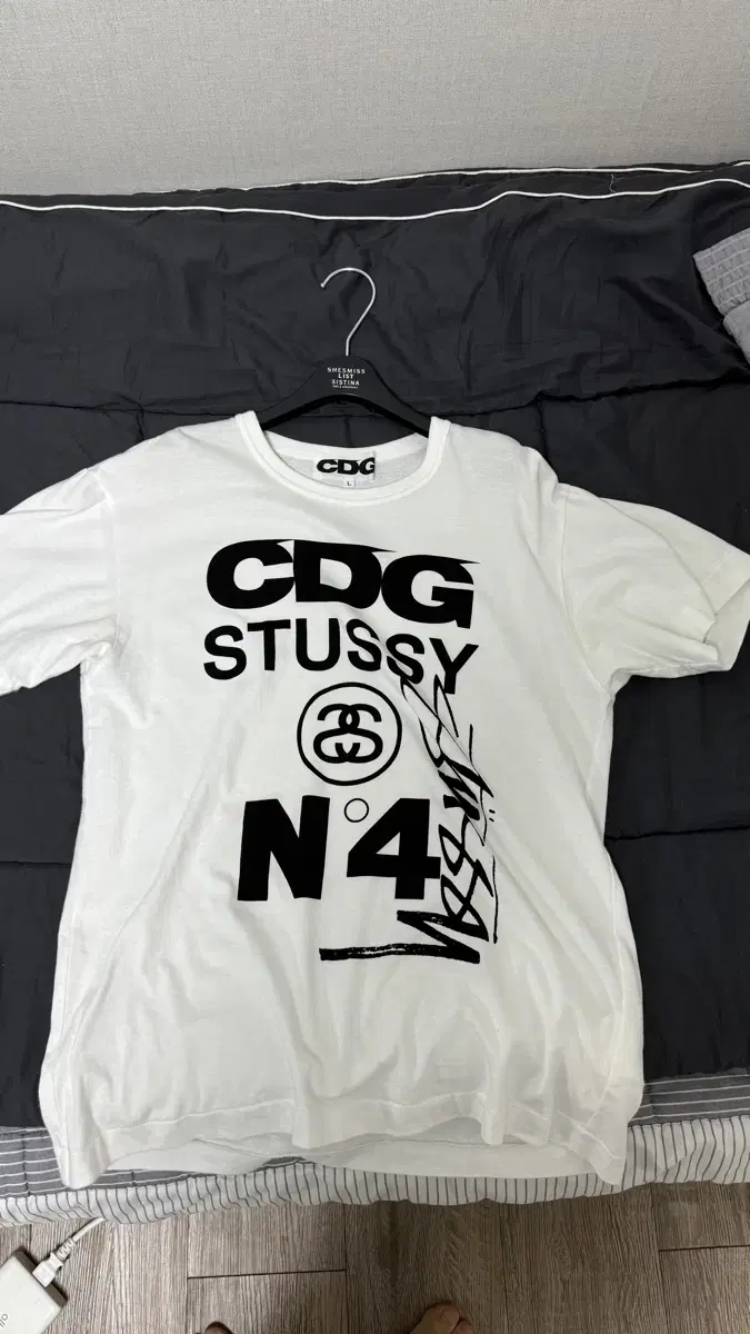 Comme des Garçons Song Stussy Short Sleeve Size L