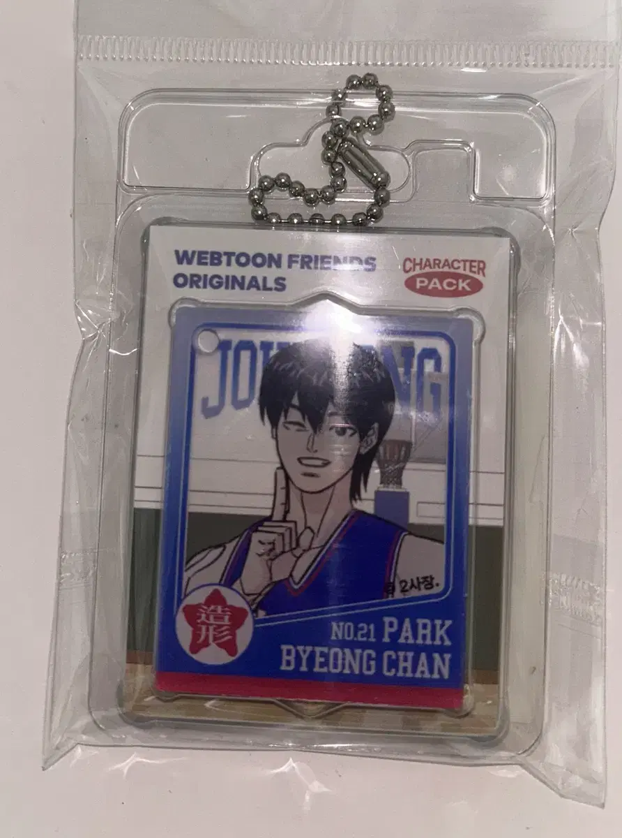 Garbage Time Park Byungchan LD Character Pack Keyring