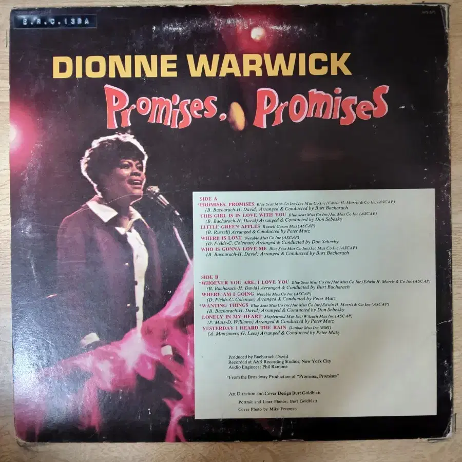 DIONNE WARWICK 음반 p (LP 턴테이블 오디오 앰프