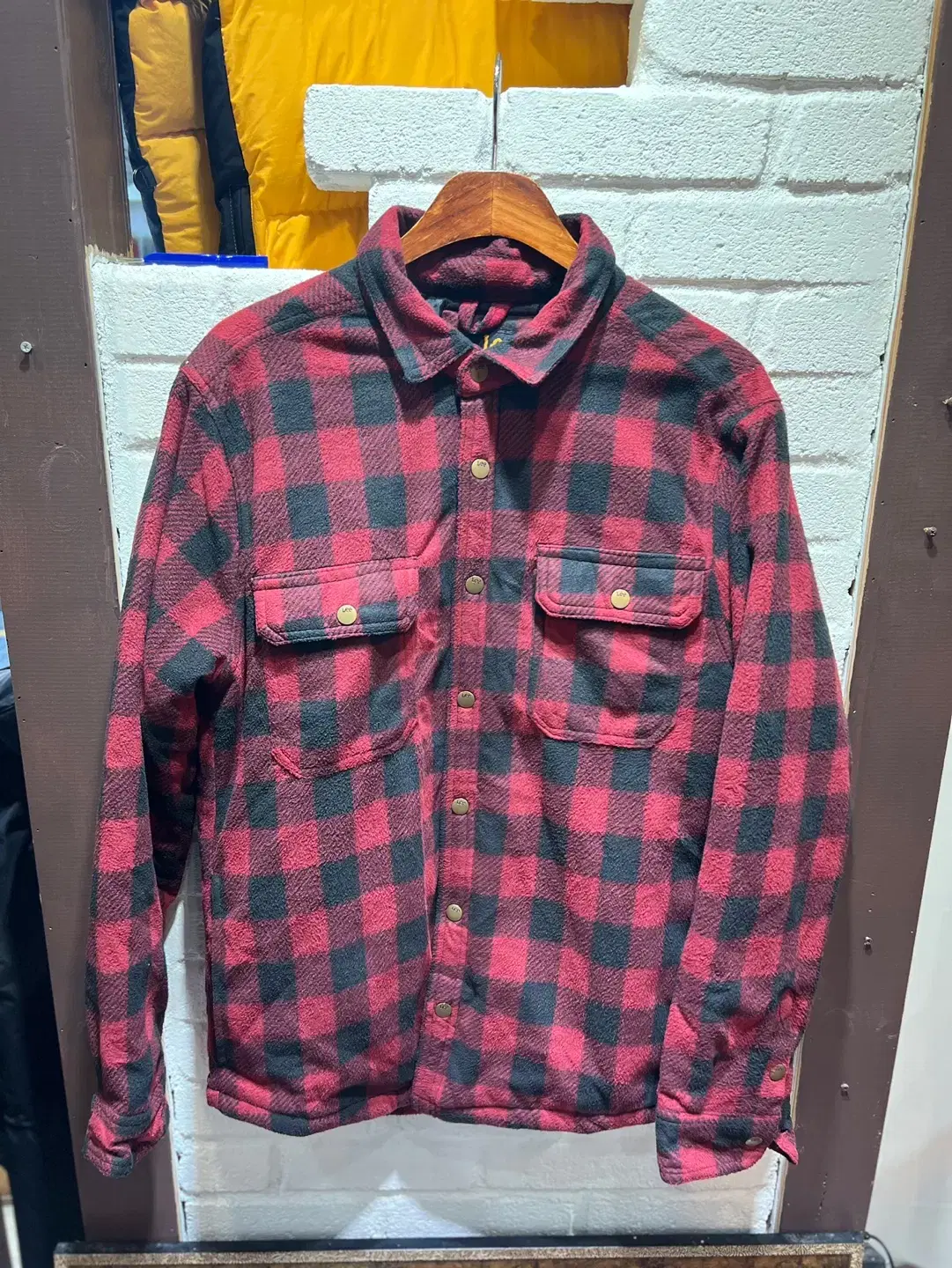 [TAFFO] LEE Tartan Check Quilted Jacket