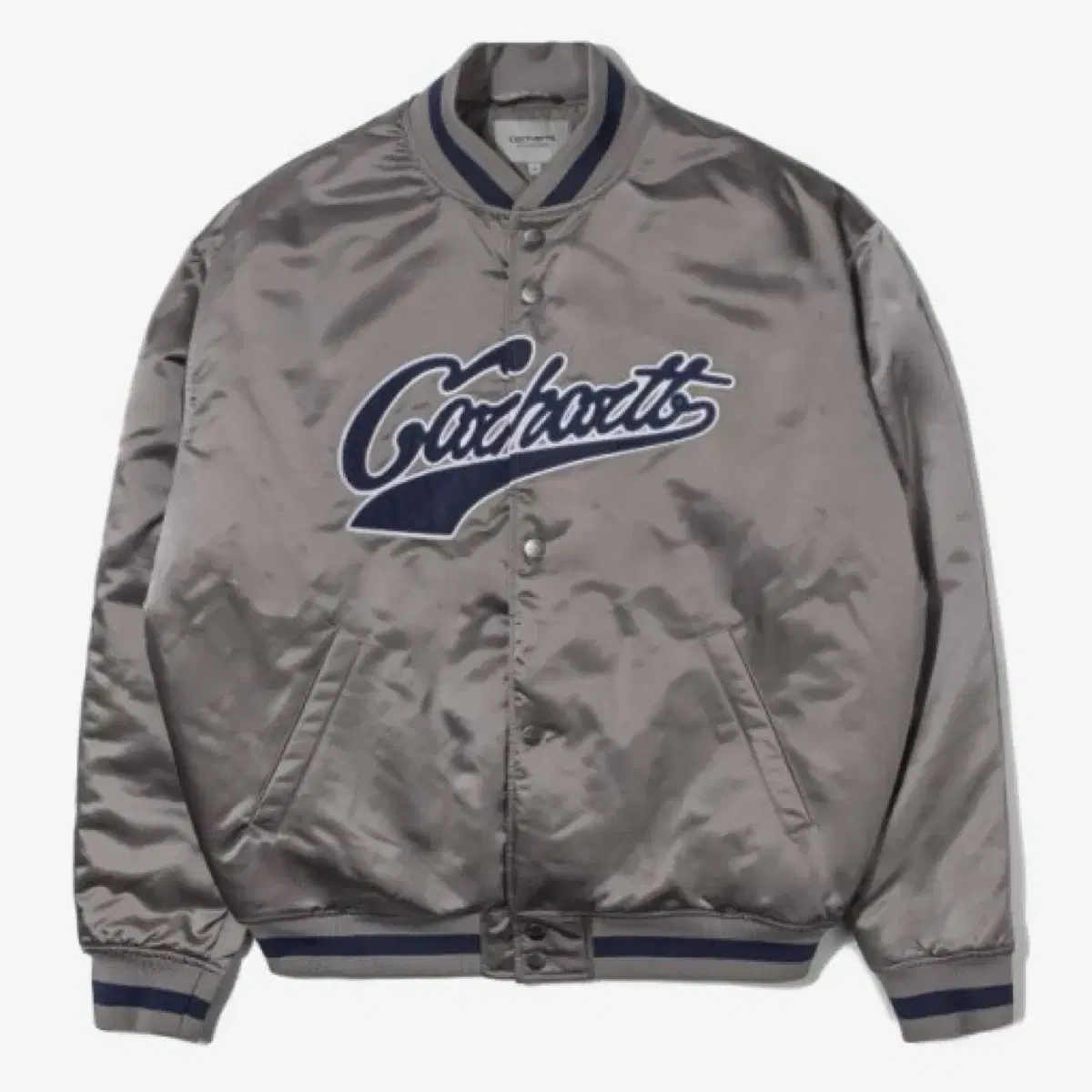 Calhart Whip League Varsity Jacket Padded Grey S