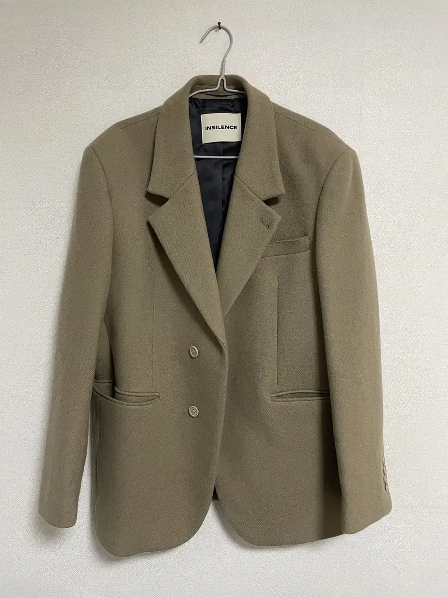 [S]Insilence Virgin Wool Heavy Blazer