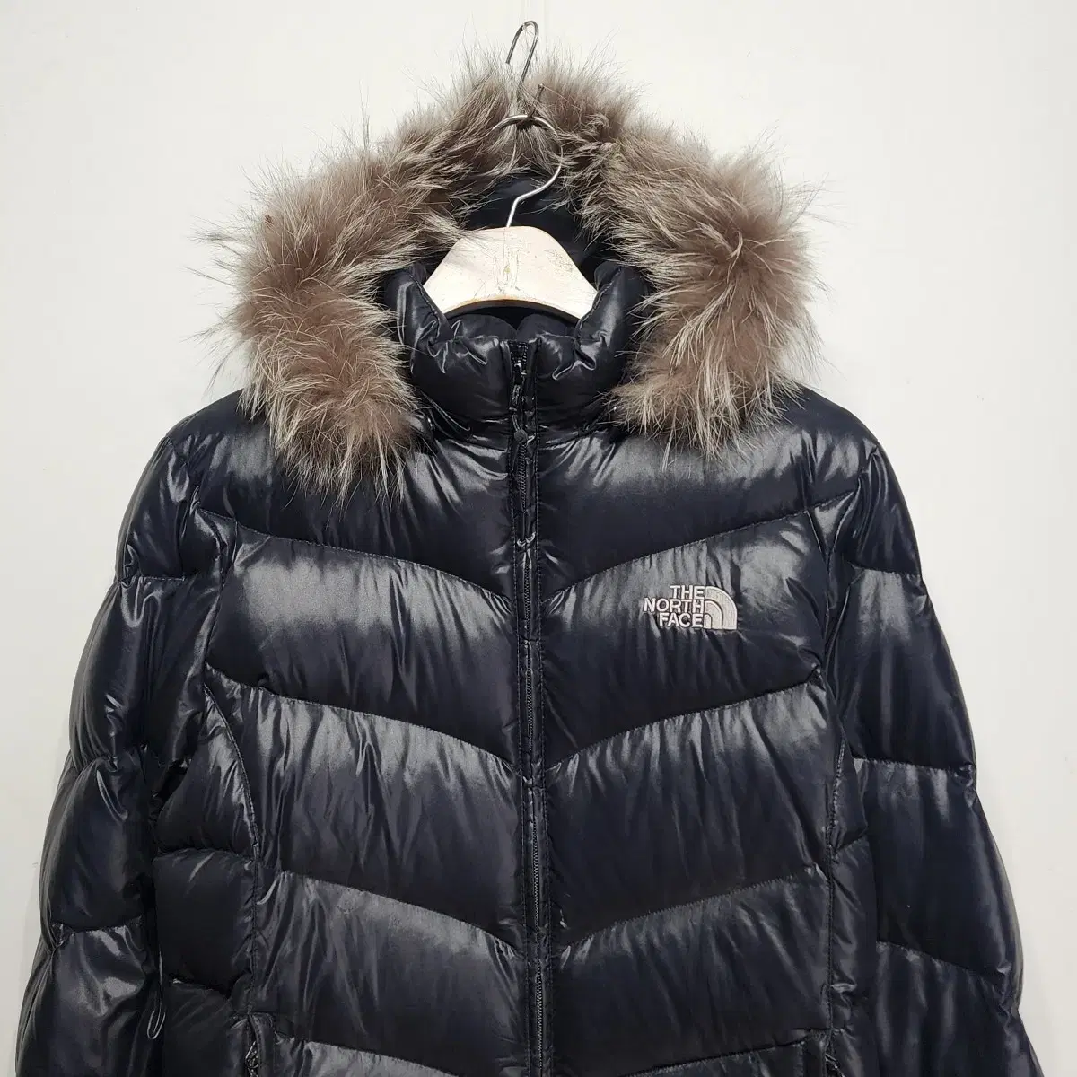 노스페이스 THE NORTH FACE 600눕시 후드패딩점퍼자켓 우먼스