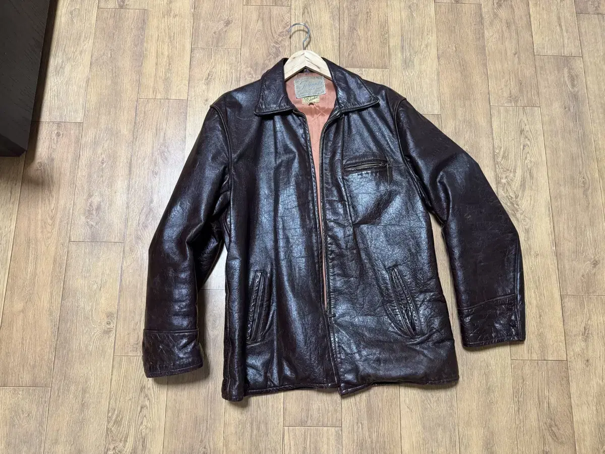 50s fieldmaster leather jacket (sport jacket)