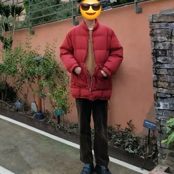 올드조 Cayenne Patina Alpine Down Coat(레드)