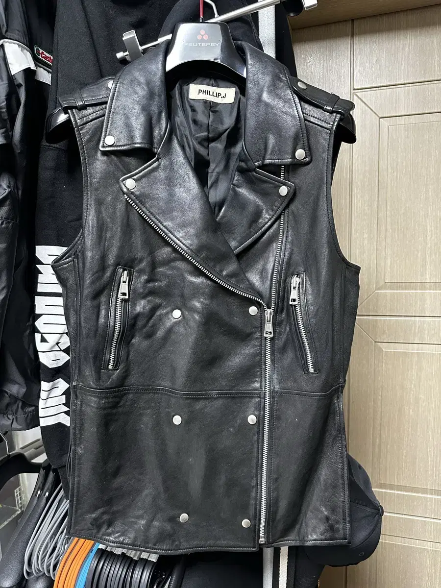 Rock Chic Punk Goth Rock Rider Leather Vest Jo