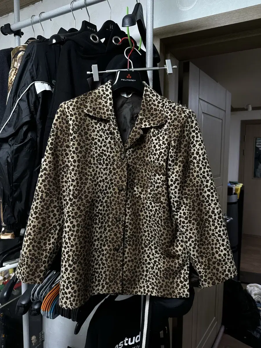 Rock Chic Vintage Leopard Jacket