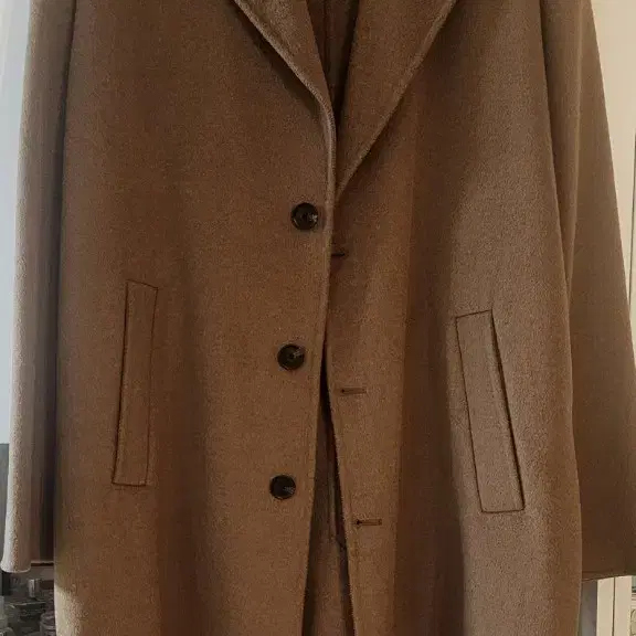 zara 카멜 wool코트 (남성)XL