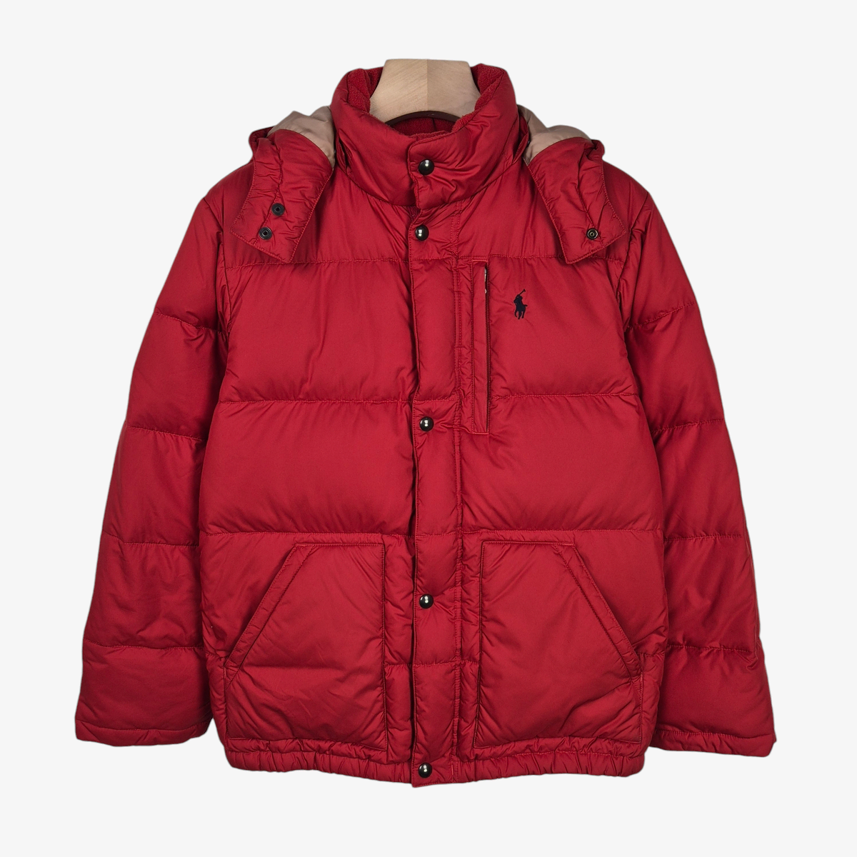 [95] Polo Ralph Lauren Red Duck Down Puffer Jacket