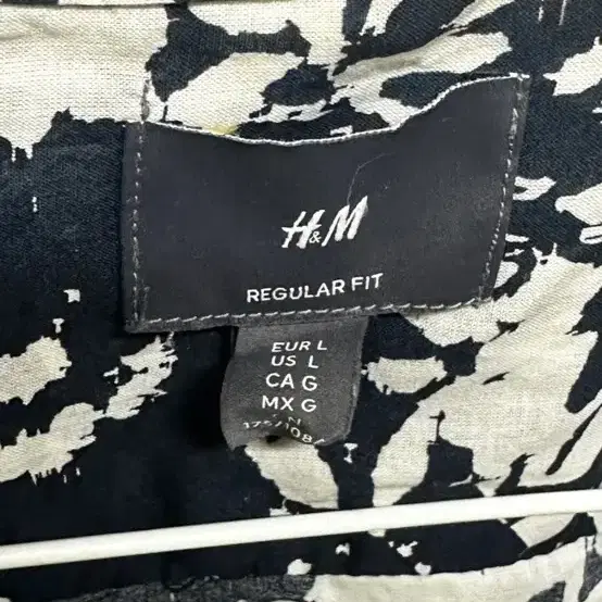 h&m 하와이안셔츠