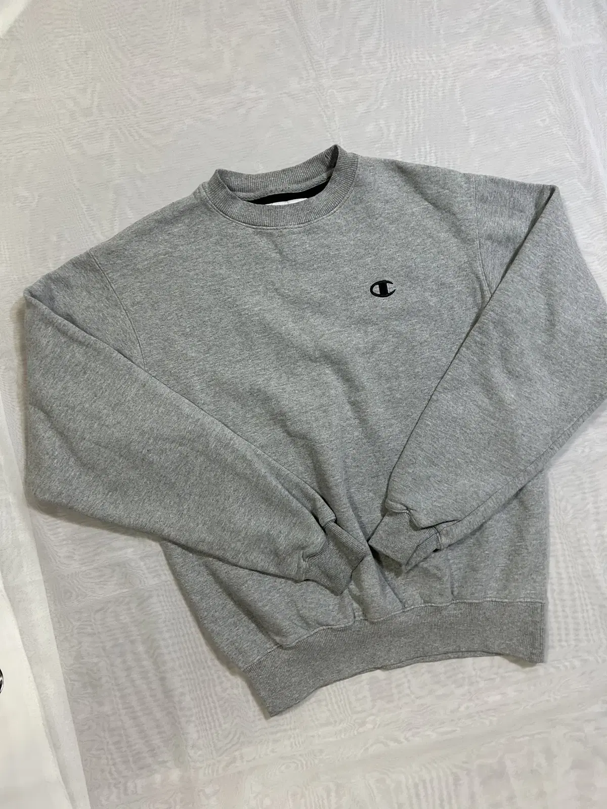 [L] Champion Man-to-Man Gray