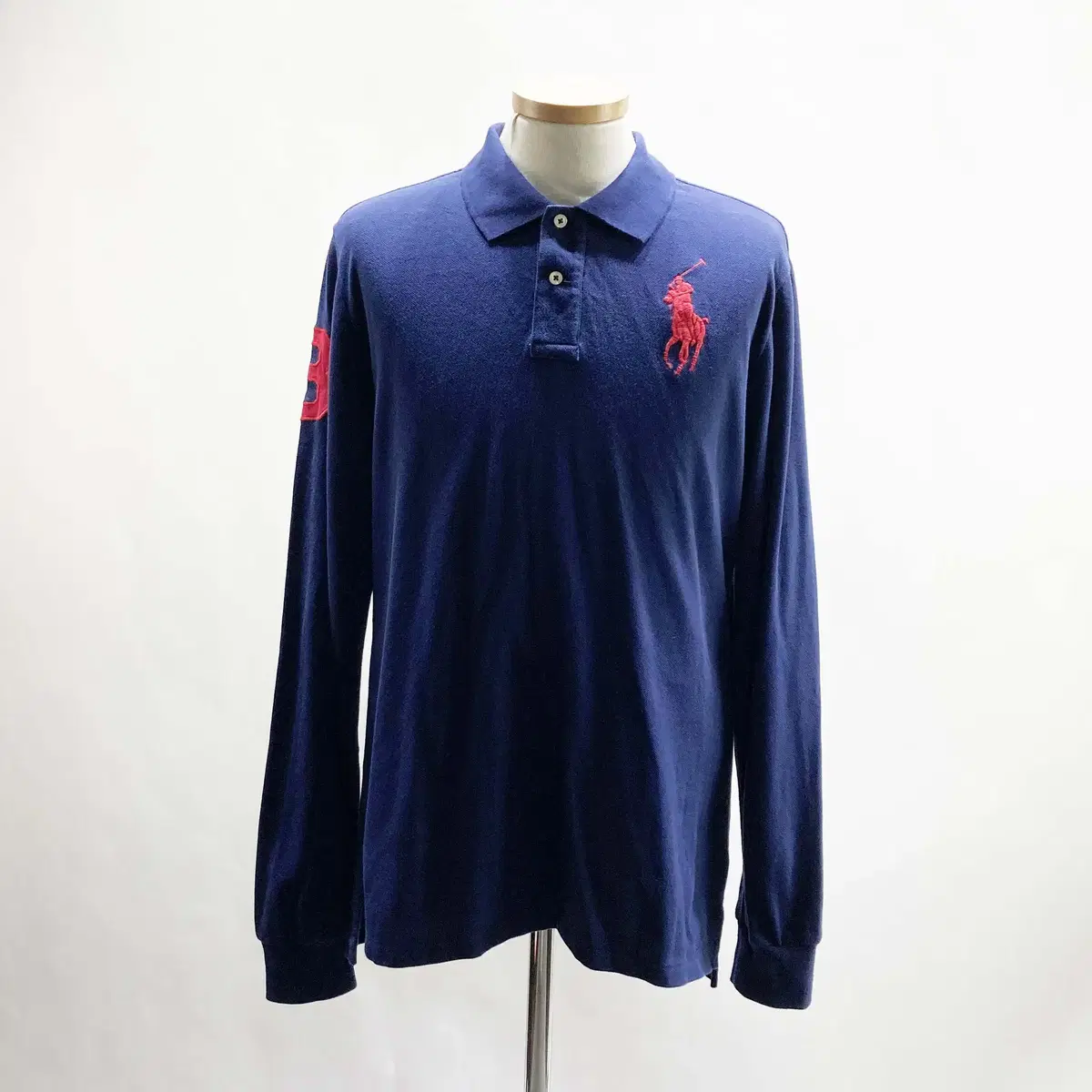 Polo Ralph Lauren Men's Cotton Long Sleeve Tee Navy 100 Jinsense