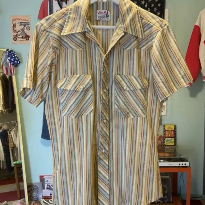 1970s Lazy-H Vintage Western Shirt