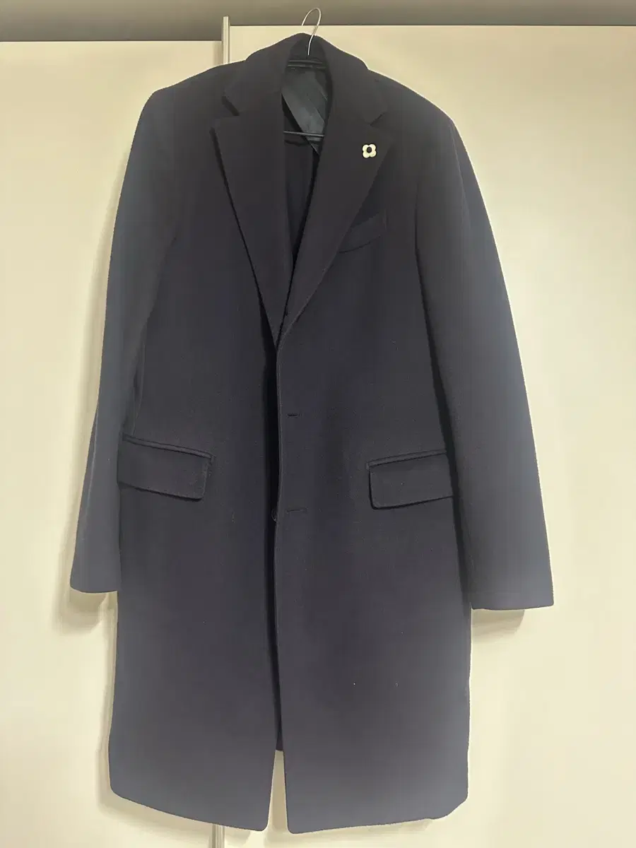 Lardini Single Navy Coat 50 (Men's 100 - 103)