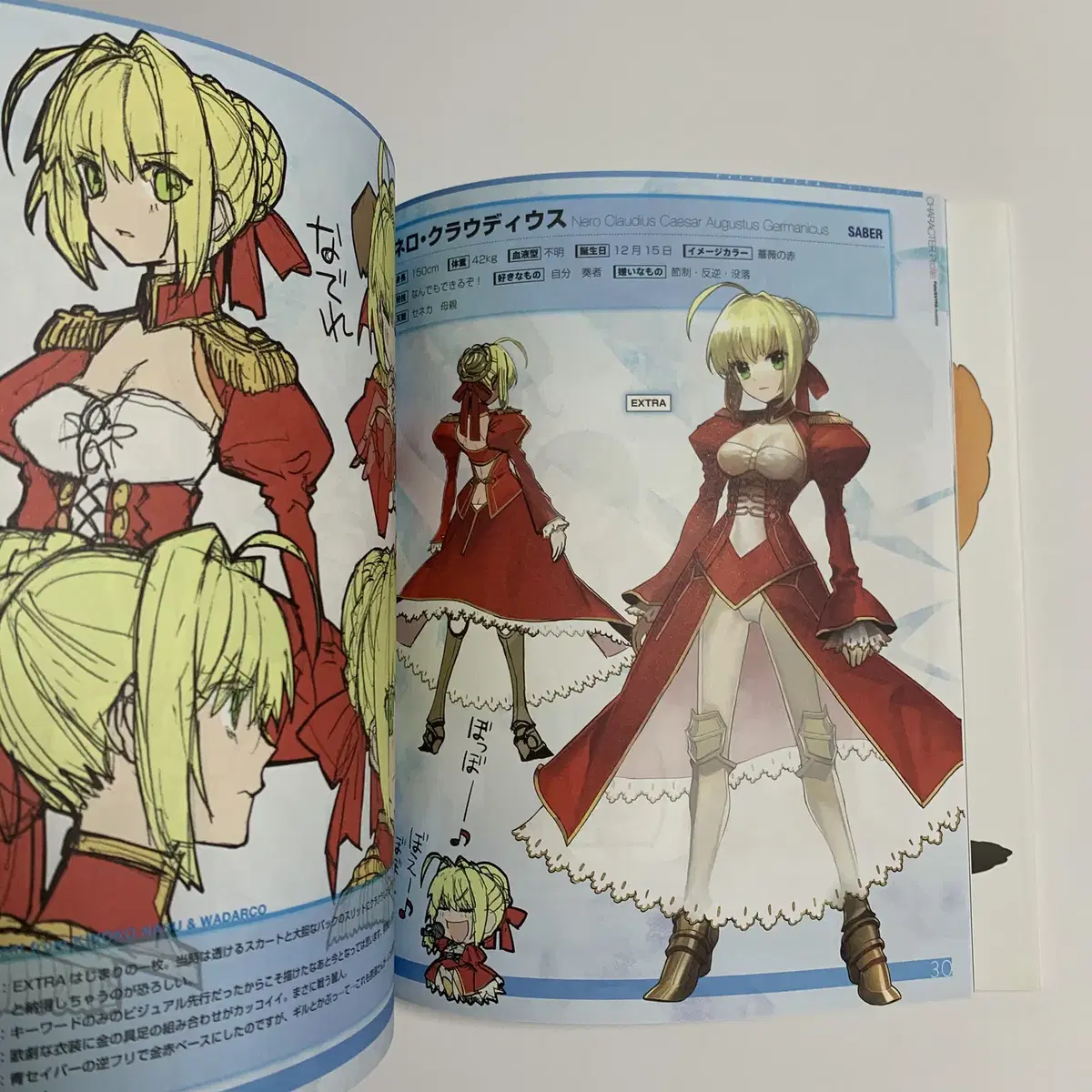 Fate/EXTRA CCC material 초회한정판(케이스,추가책자)