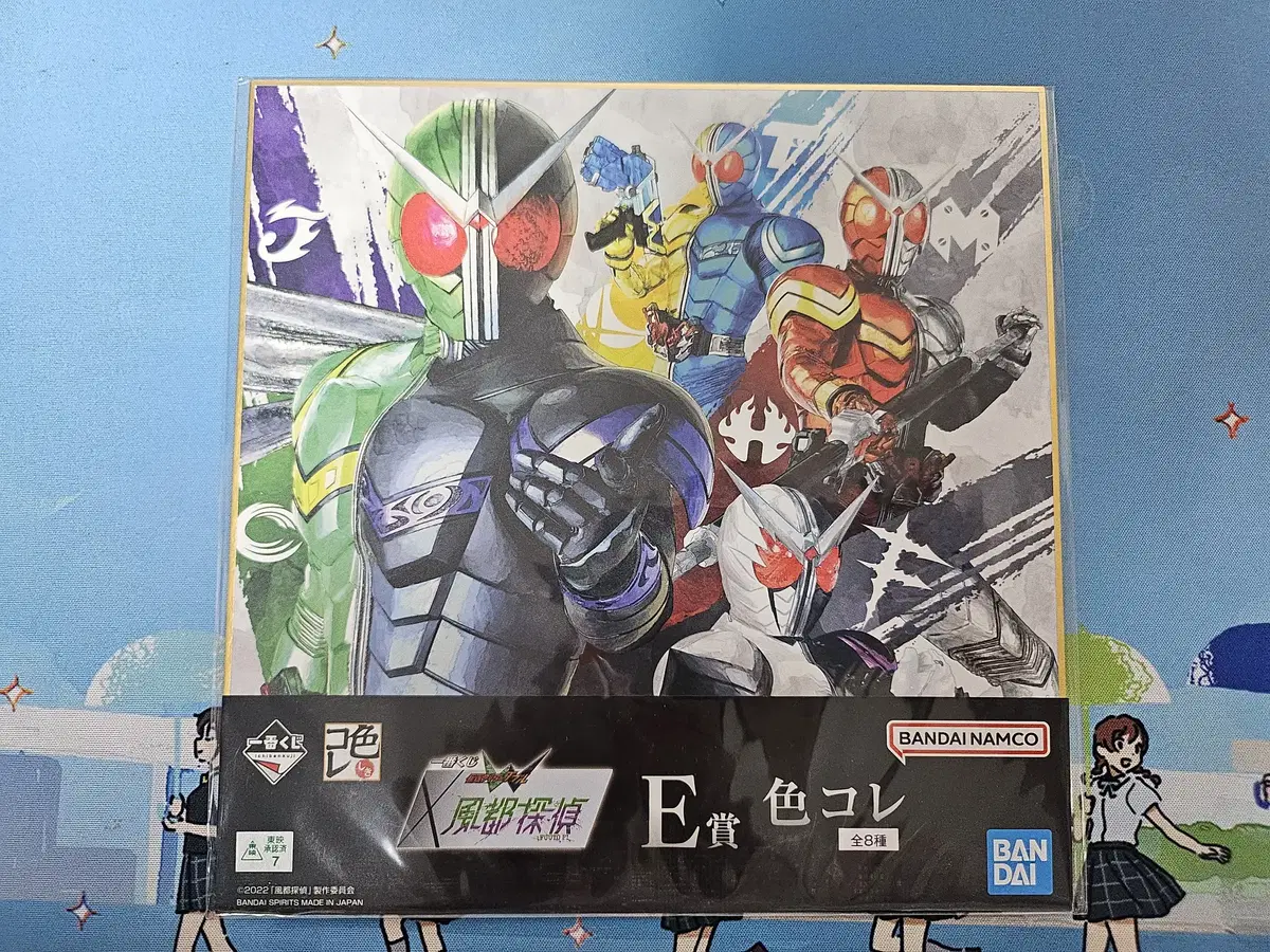 Kamen Rider Double Futo Detective Ichibankuji Illustration Boards (Double/Excel)